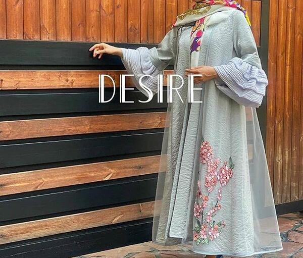 عکس مدل مانتو گشاد بلند تابستانی