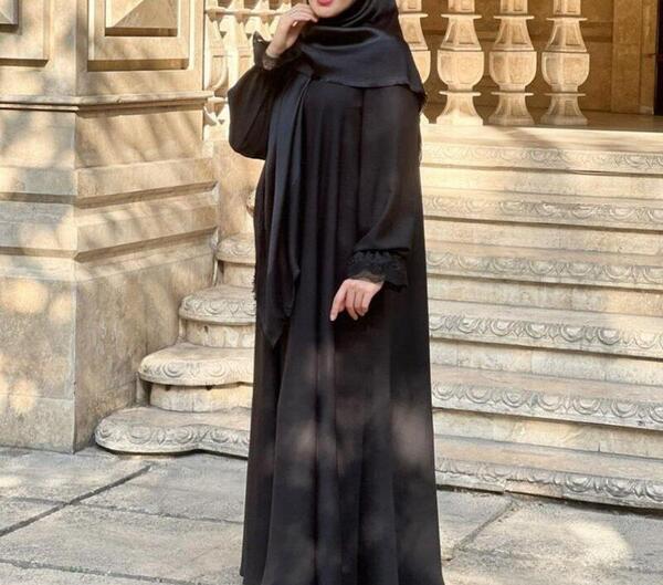 عکس مدل مانتو بلند عربی دخترانه