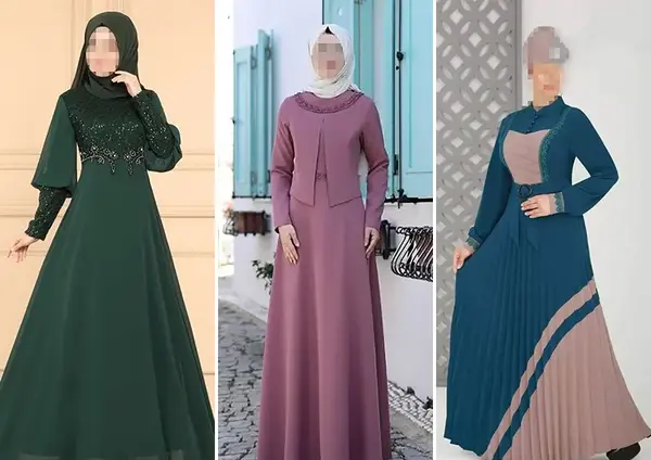 عکس مدل مانتو بلند فون دخترانه