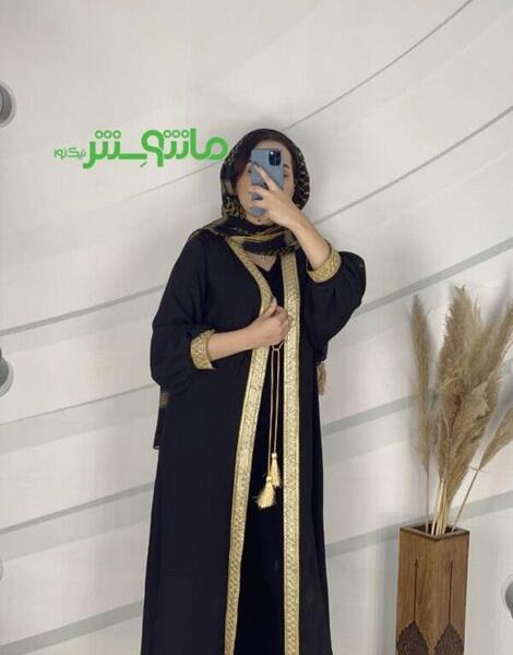عکس مدل مانتو بلند عبایی زنانه