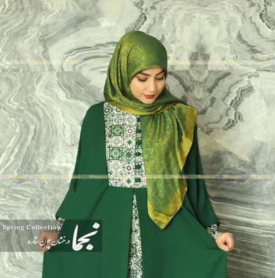 عکس مدل مانتو بلند عبایی زنانه