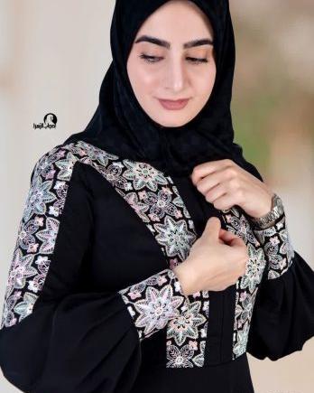 عکس مدل مانتو عبایی بلند شیک