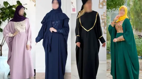 عکس جدیدترین مدل مانتو بلند عبایی