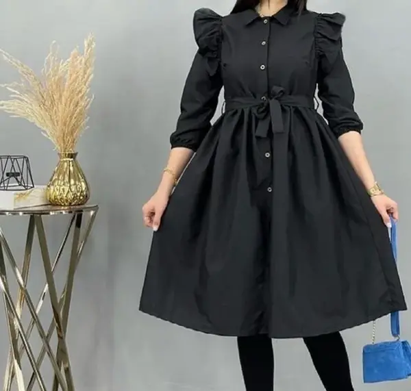 عکس مدل مانتو عروسکی زنانه بلند