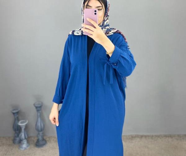 عکس مدل مانتو ابروبادی طرح دار بلند