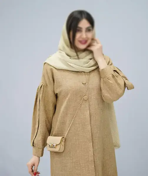 عکس مدل مانتو بلند شیک ساده