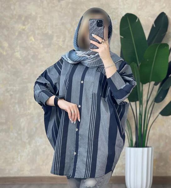 عکس مدل مانتو کیمونو شانتون بلند