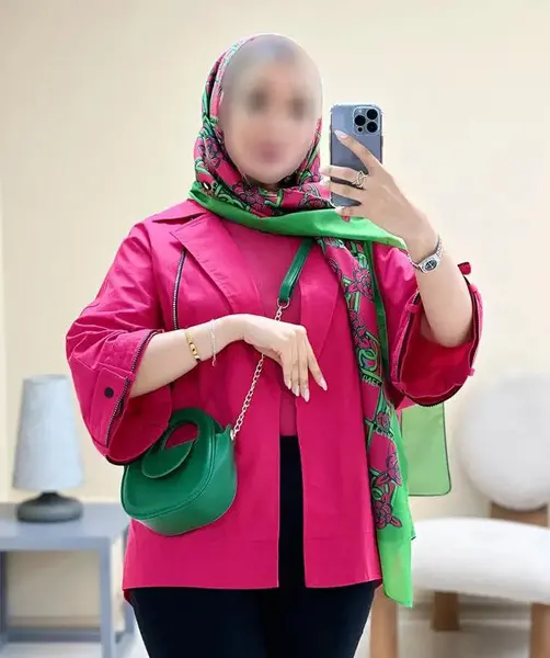 عکس مدل مانتو کیمونو شانتون بلند