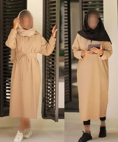 عکس مدل مانتو بلند و شیک دخترانه