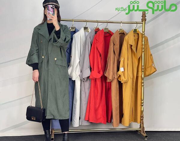 عکس مدل مانتو بلند شیک بیرونی