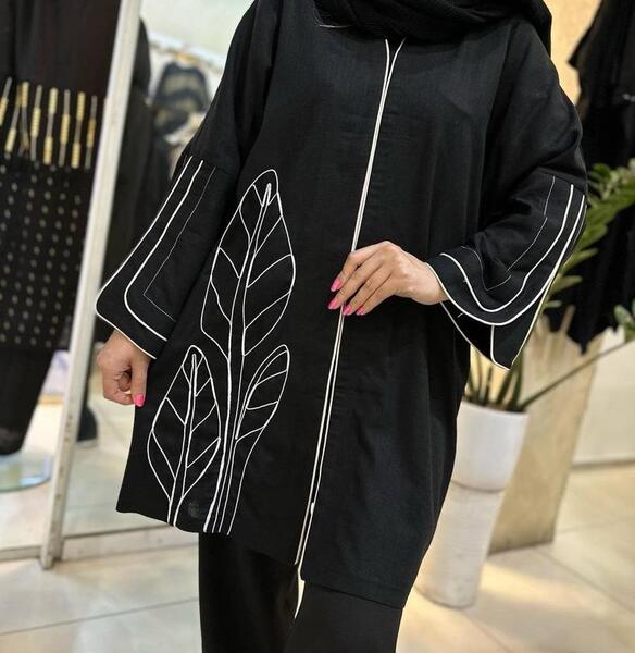 عکس مدل مانتو مجلسی بلند سایز بزرگ
