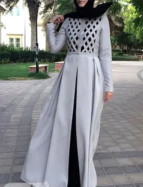 عکس مدل مانتو بلند زیبا و شیک