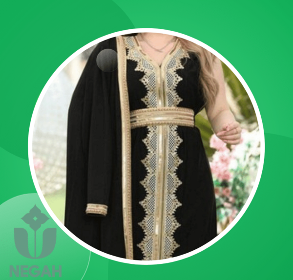 عکس مدل مانتو شیک زنانه بلند مشکی