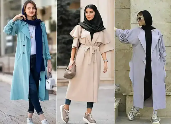 عکس مدل مانتو رسمی دانشجویی بلند