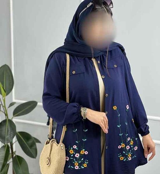 عکس مدل مانتو کوتاه و بلند اسپرت دخترانه