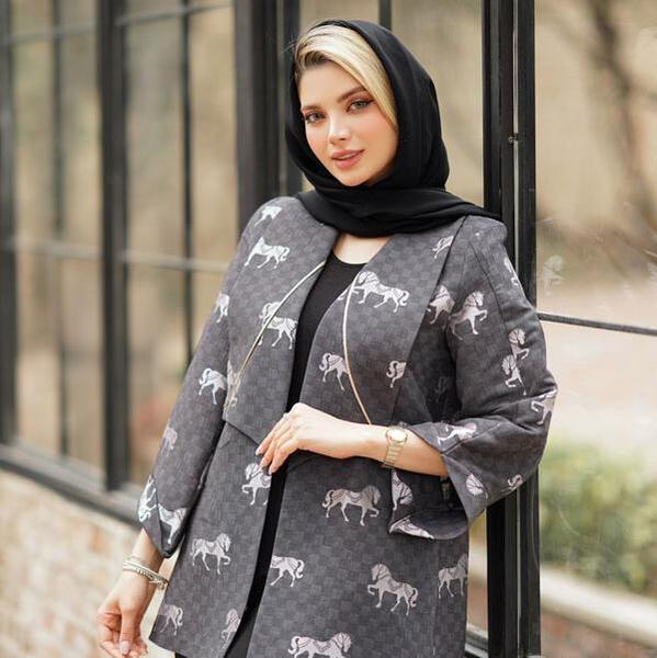 عکس مدل مانتو کتی بلند خیلی شیک