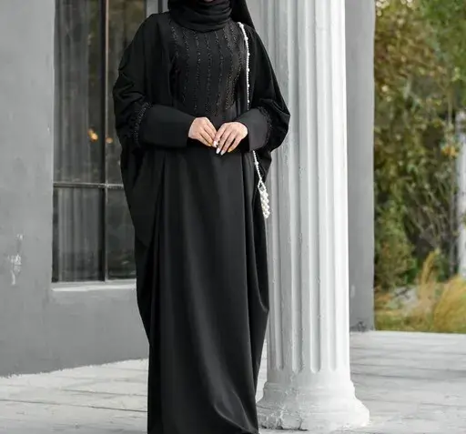 عکس مدل مانتو حجاب بلند مجلسی