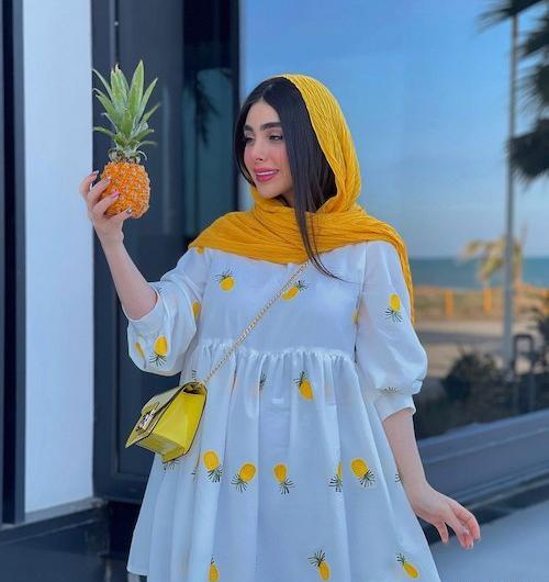 عکس مدل مانتو چین دار بلند دخترانه