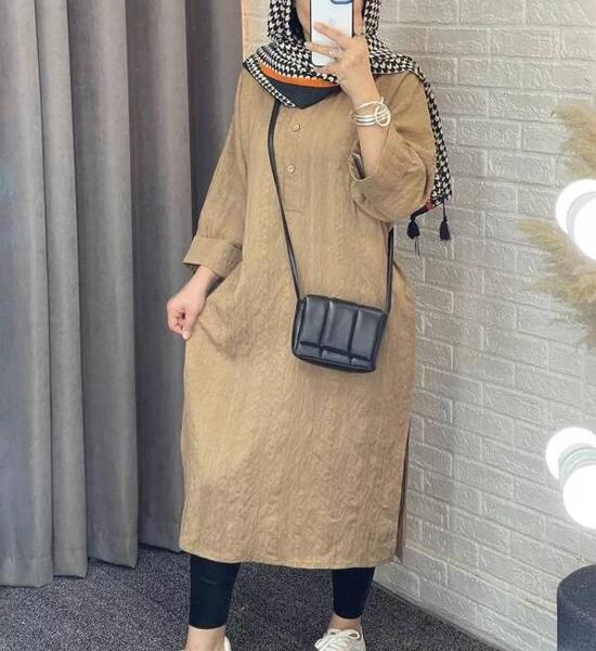عکس مدل مانتو بلند تا مچ پا جدید