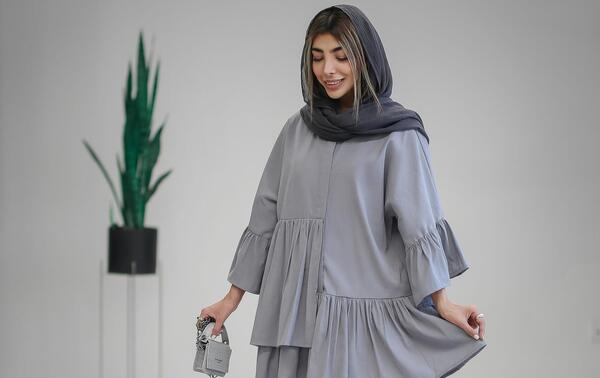 عکس مدل مانتو بلند تابستانی ۱۴۰۲