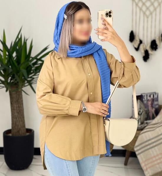 عکس مدل مانتو مجلسی بلند پشت پیله دار