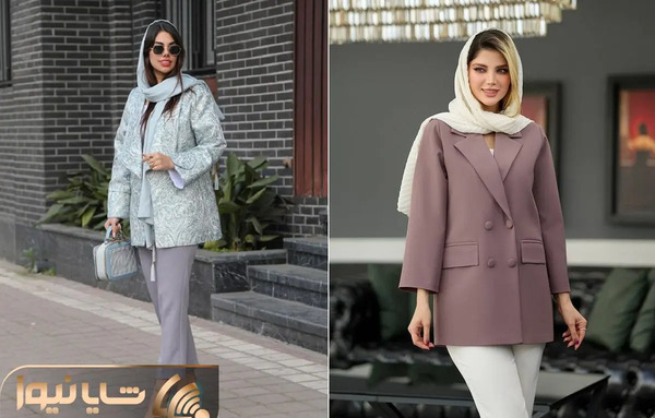 عکس مدل مانتو برای افراد لاغر و قد بلند