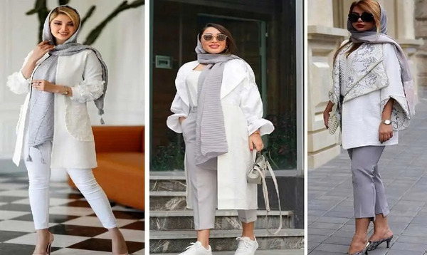 عکس مدل مانتو برای افراد لاغر و قد بلند