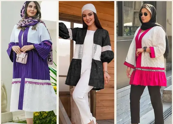 عکس مدل مانتو لنین هندی جدید