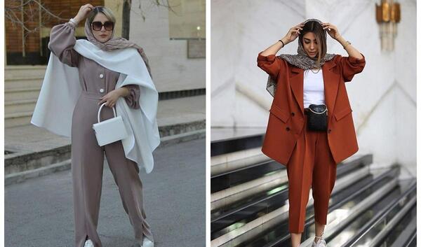 عکس مدل مانتو شلوار مازراتی جدید