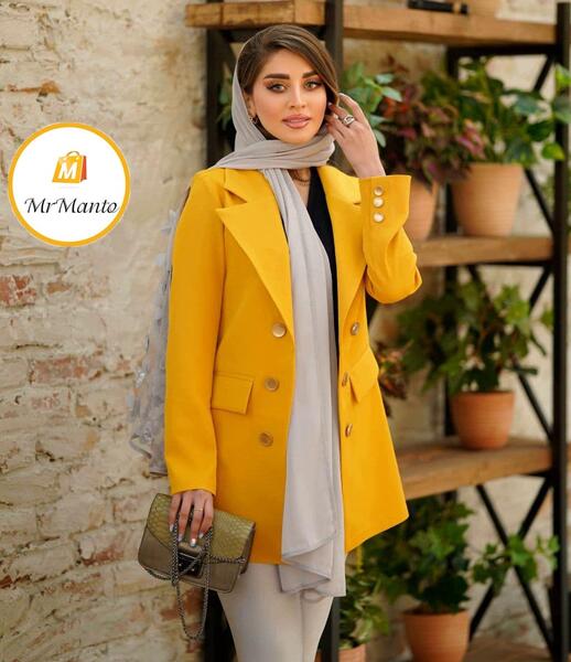 عکس مدل مانتو کتی جدید با پارچه مازراتی