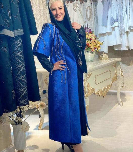 عکس مدل مانتو بلند مجلسی زنانه جدید