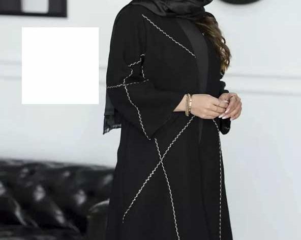 عکس مدل مانتو مشکی لاکچری جدید