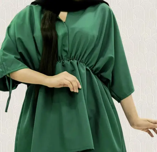 عکس مدل مانتو عروسکی جدید سفید