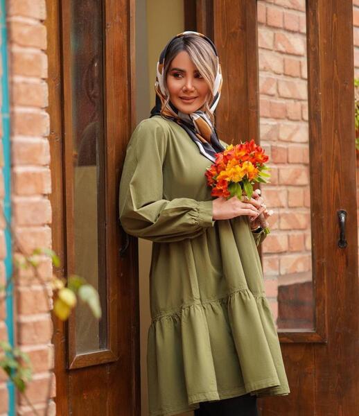 عکس مدل مانتو عروسکی جدید ساده