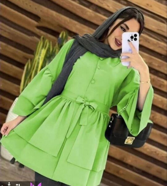 عکس مدل مانتو عروسکی جدید ساده