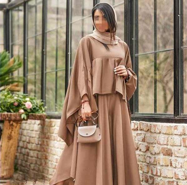 عکس مدل مانتو عروسکی جدید ساده