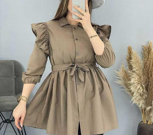 عکس مدل مانتو تابستانی عروسکی جدید