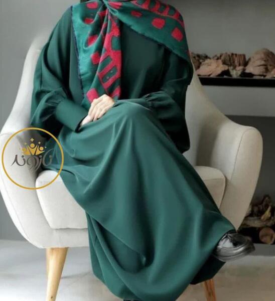 عکس مدل مانتو عبایی جدید با الگو