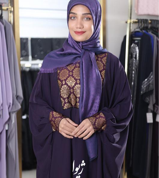 عکس مدل مانتو عبایی جدید 1403