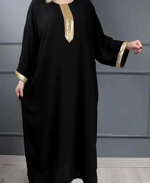 عکس مدل مانتو عبایی جدید جلو بسته