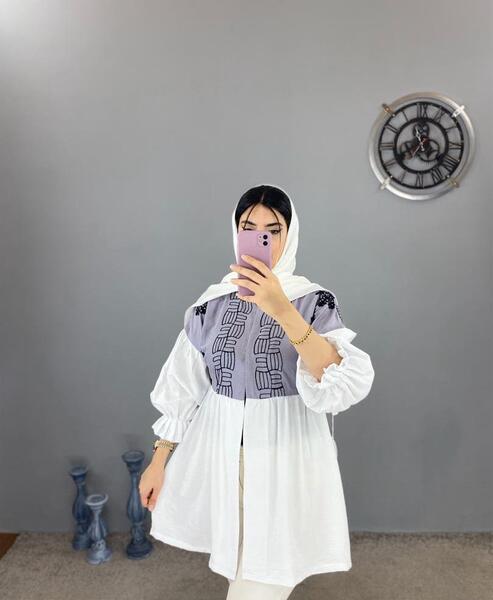 عکس مدل مانتو ابروبادی عروسکی جدید