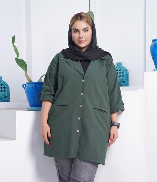 عکس مدل مانتو جدید تابستانی سایز بزرگ