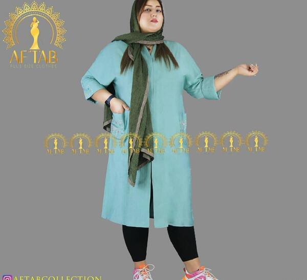 عکس مدل مانتو تابستانه جدید سایز بزرگ
