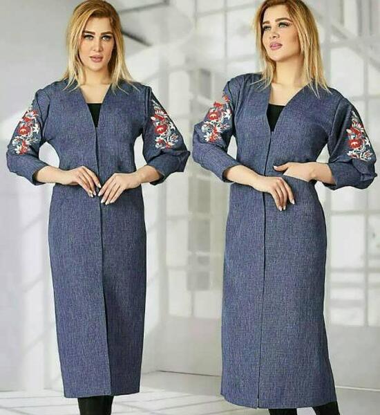 عکس مدل مانتو جدید پارچه شانتون