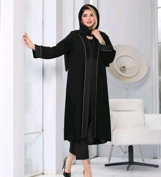 عکس شانتون ترکیبی مدل مانتو شانتون جدید