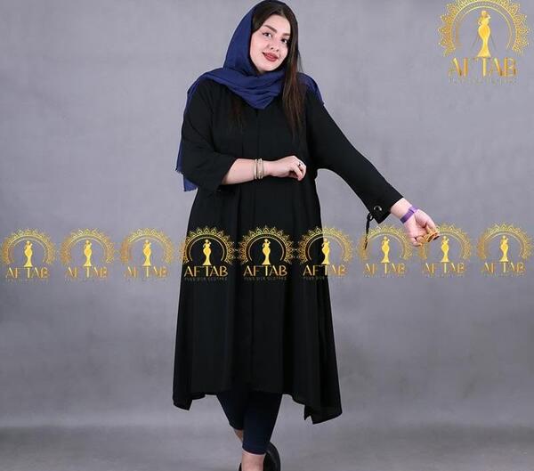 عکس مدل مانتو جدید سایز خیلی بزرگ