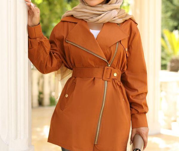 عکس مدل یقه مانتو ساده جدید