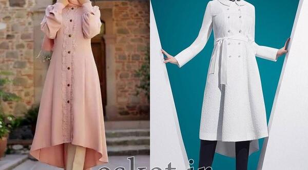 عکس مدل یقه مانتو ساده جدید
