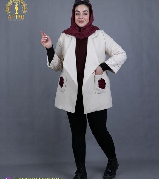 عکس مدل مانتو زرشکی بلند جدید