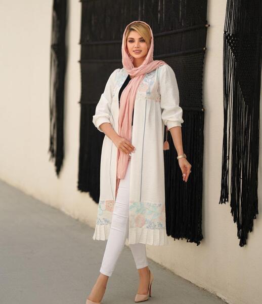 عکس مدل مانتو جدید ۱۴۰۲ زنانه بلند